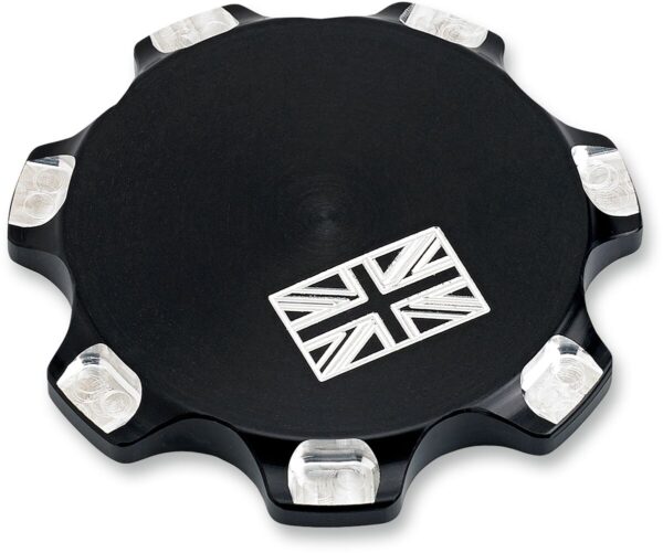 GAS CAP UNION JACK BL TRI