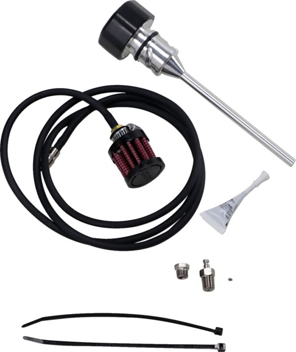 DIPSTICK VENTED BLK ST18+
