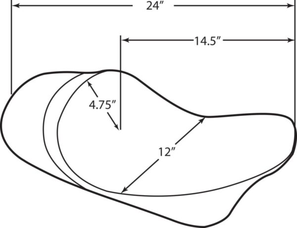 SEAT LO FW SMTH 97-07FLHR - immagine 4