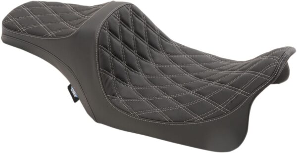 SEAT DBL DIA SLVR VYNL FL