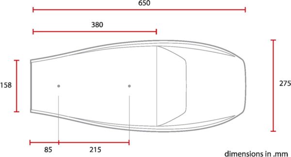 FLAT TRACK SEAT BLACK - Image 3