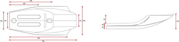 FLAT TRACK SEAT - Image 4
