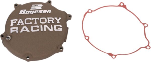 CLUTCH CVR KX125 MAG