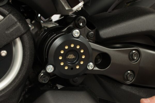 SPROCKET COVER SC BK/GD - Image 2
