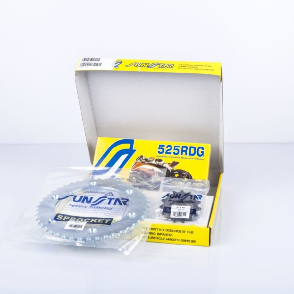 CHAIN KIT STEEL STD ZX6 98-02