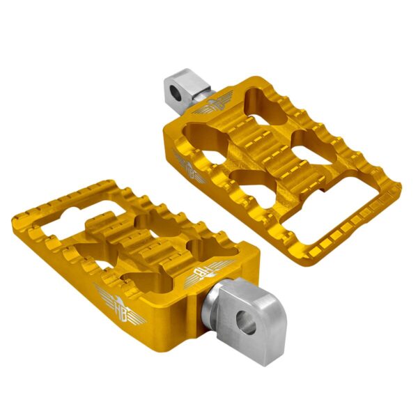 FOOTPEGS MX V1 M8 SOFTAIL GOLD