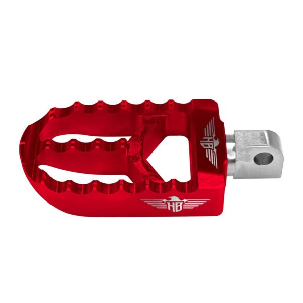 FOOTPEGS MX V2 SOFTAIL XL RED - Image 3