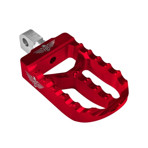 FOOTPEGS MX V2 SOFTAIL XL RED - Image 5
