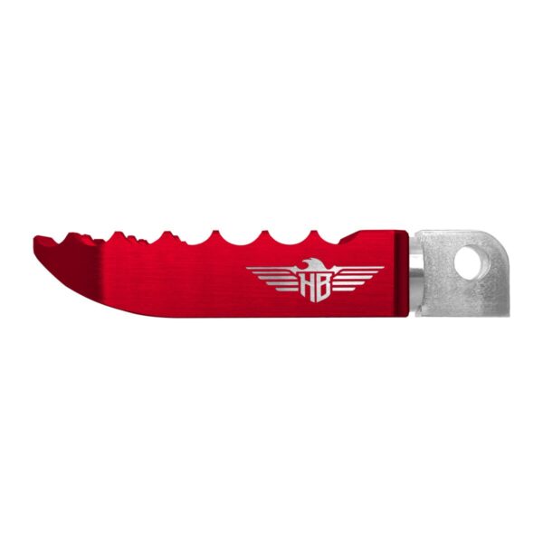 FOOTPEGS MX V2 SOFTAIL XL RED - Image 6
