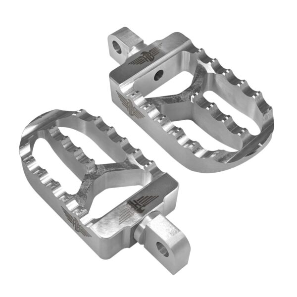 FOOTPEGS MX V2 SOFTAIL XL SILV