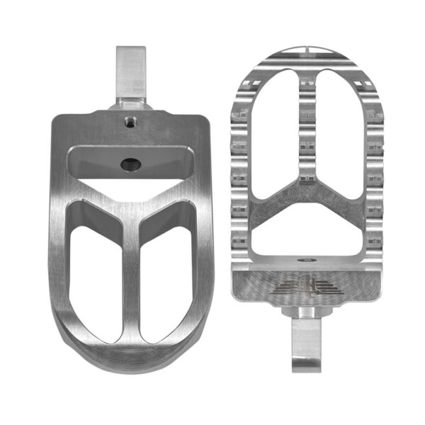 FOOTPEGS MX V2 SOFTAIL XL SILV - Image 3