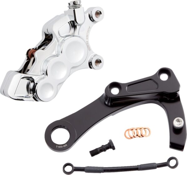 CALIPER REAR 6 PIST0N CHROME M - Image 2