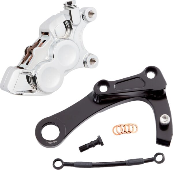 CALIPER REAR 4 PIST0N CHROME M - Image 2