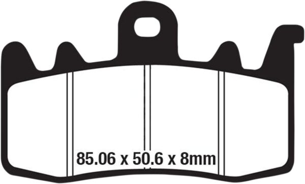 BRAKE PAD SINT GPFAX630HH - Image 2