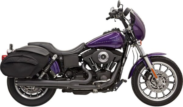 EXHAUST 2-1L 91-05FXD BK