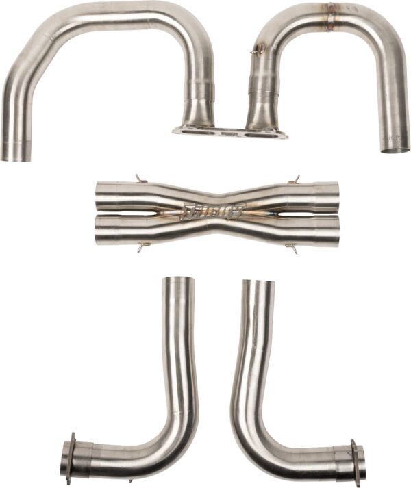 EXHAUST DUAL BLACK RZR XP1000 - Image 6