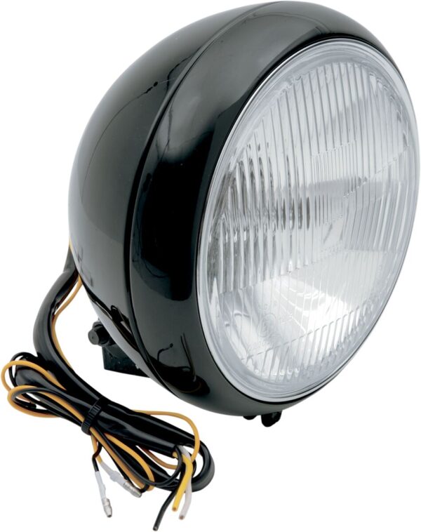 HEADLIGHT 7 SMTH BLK