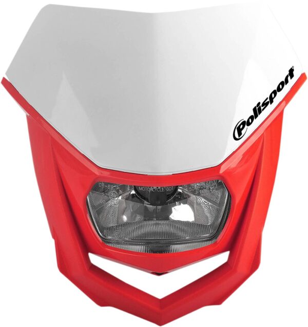 HEADLIGHT HALO WH/RD