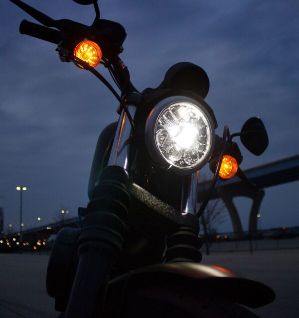HEADLIGHT ADAP2 8690 BLK 5.75 - Image 5
