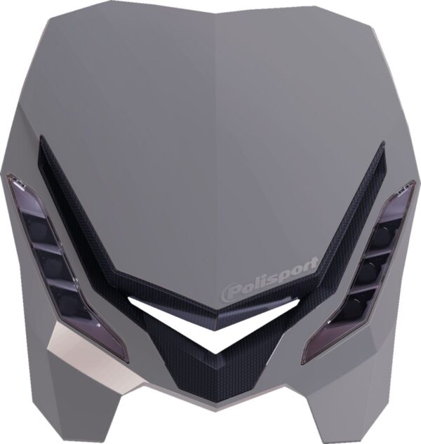 HEADLIGHT E-BLAZE GRY/BK
