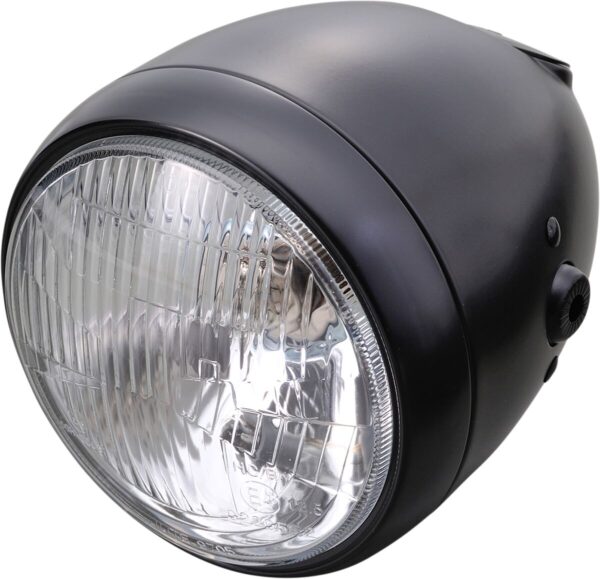 HEADLIGHT VINTAGE BLACK+BLACK - Image 2