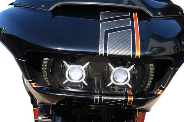 HEADLIGHT CROSSFIRE ROAD GLIDE - Image 2