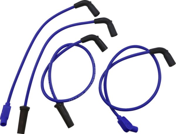 WIRE SPARK PLUG 8MM BLU