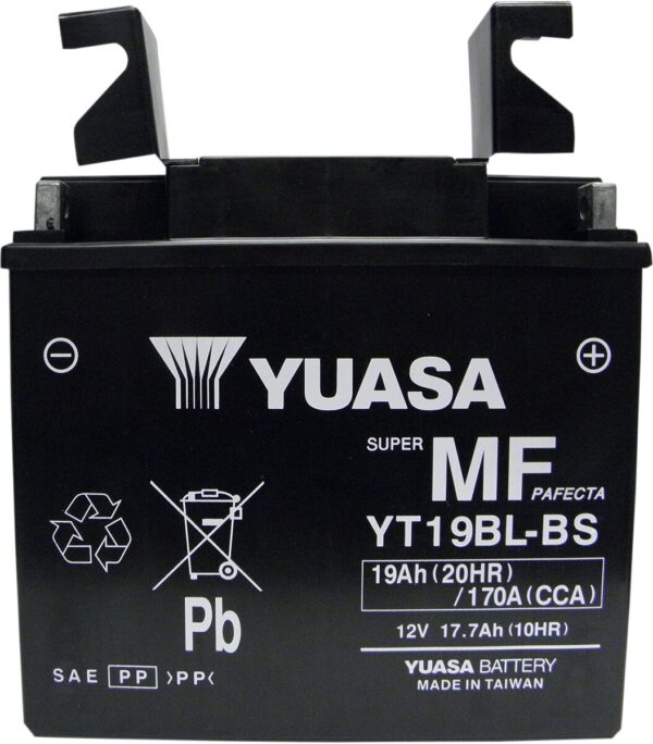 BATTERY YUASA MF YT19BL-BS