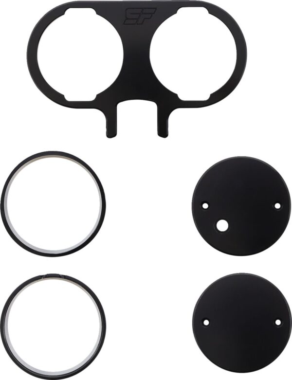 GAUGE DYNA DUAL BLK