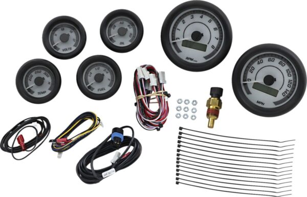 GAUGE 6PK WHT/GRAY BLK