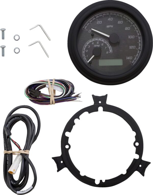 GAUGE TANK BLK/GRY BLK