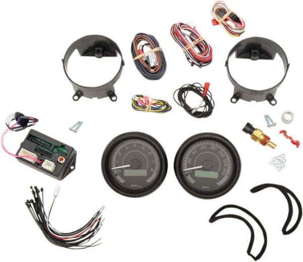 GAUGE 2PK BLK/GRY/BK