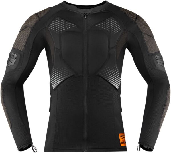 SHIRT FA COMPRESS BLK 2X