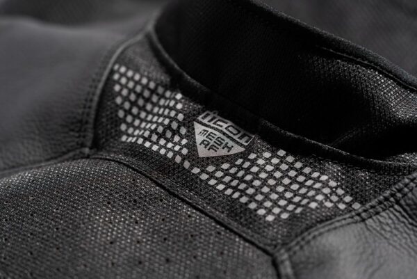 JKT MESH AF LTHR CE BK LG - Image 7