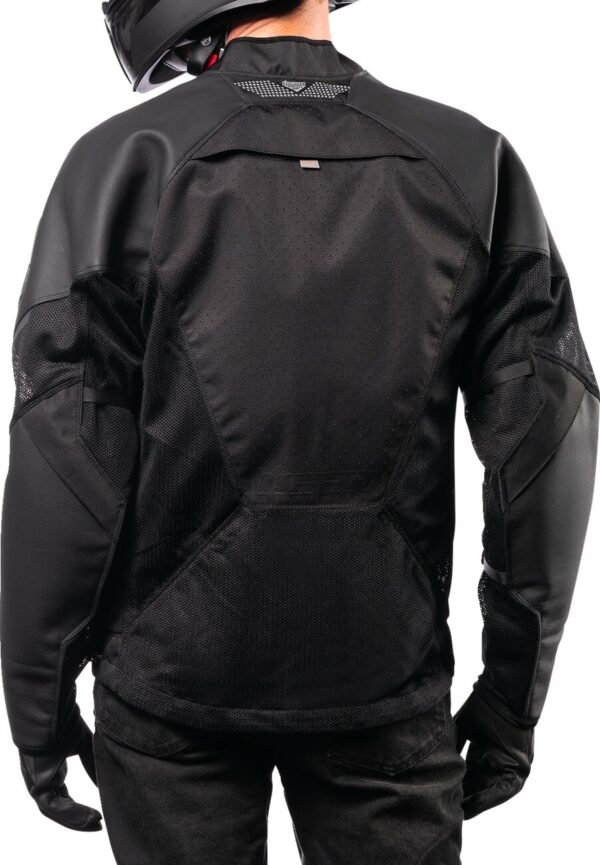 JKT MESH AF LTHR CE BK XL - immagine 9