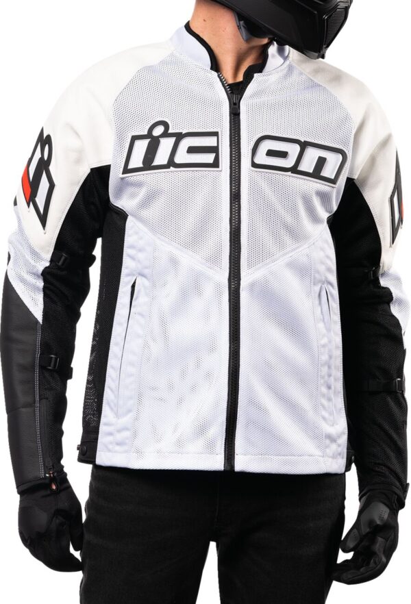 JKT MESH AF LTHR CE WT XL - immagine 8