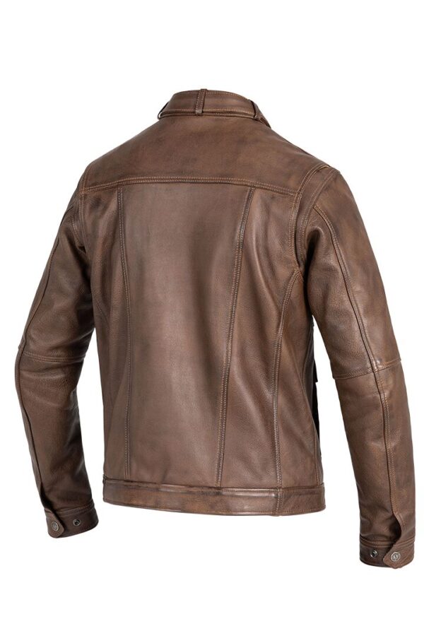 JACKET DRIFTER LEATHER BROWN X - Image 3
