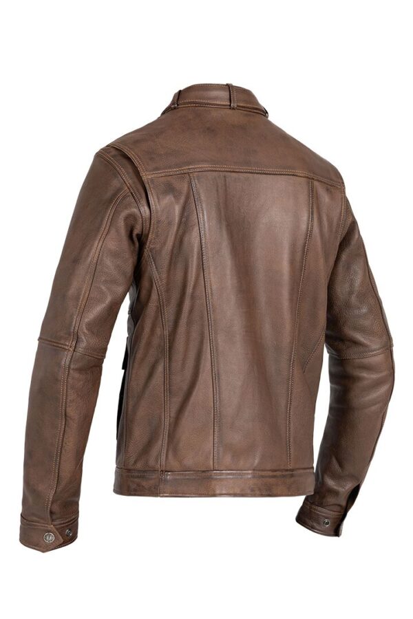 JACKET DRIFTER LEATHER BROWN X - Image 6