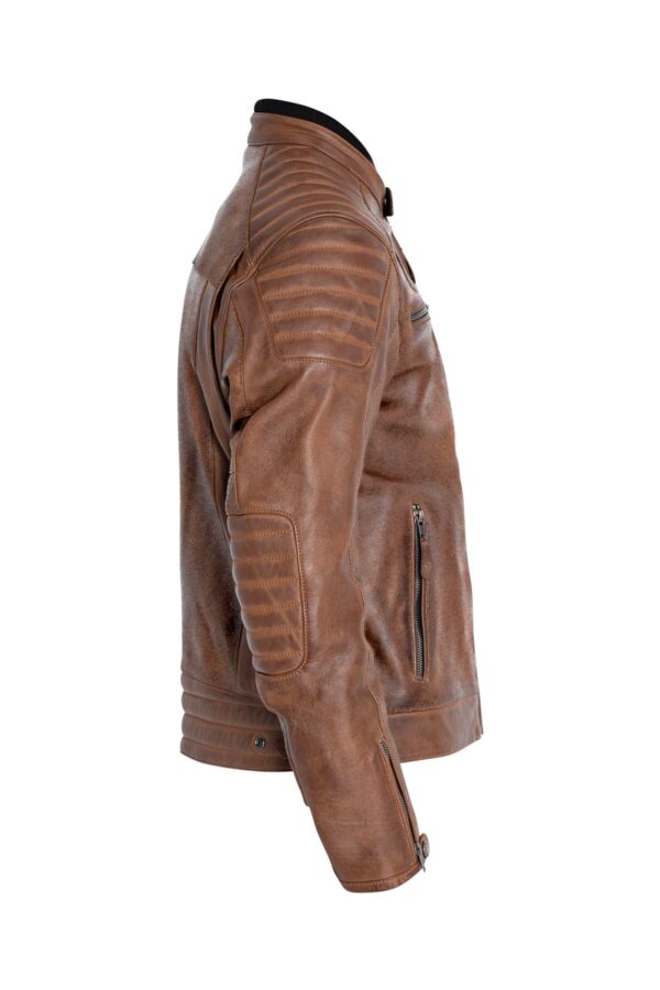 JACKET DEXTER LEATHER BROWN SM - Image 5