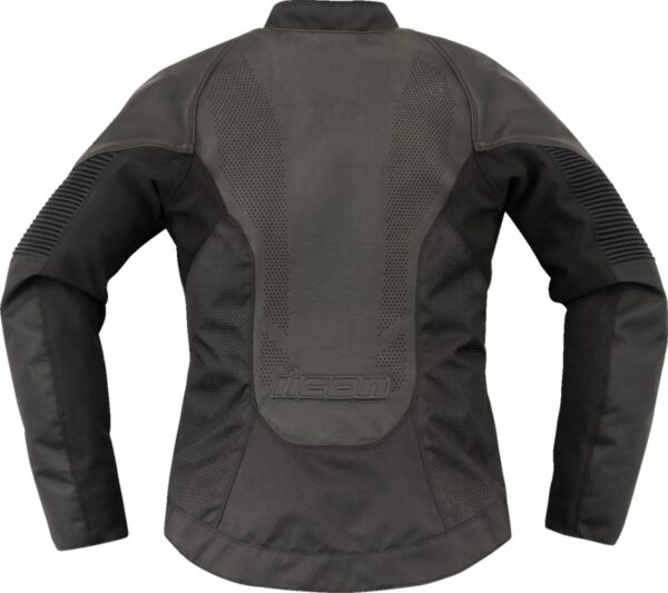 JACKET WM OVERLORD3 LEATHER BK - Image 2