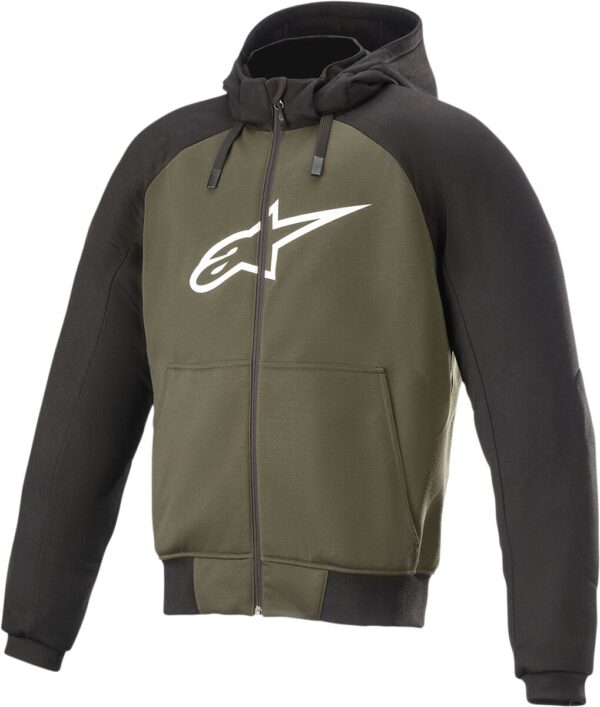 JACKET HOOD CHROME B/GN S