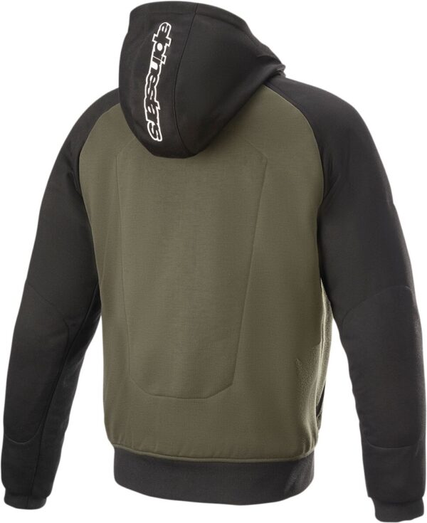 JACKET HOOD CHROME B/GN S - Image 2