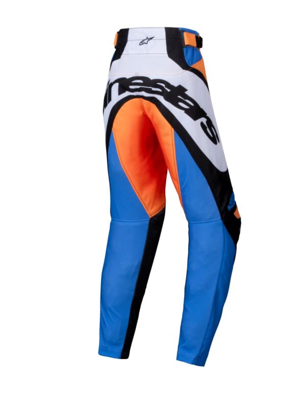 PANT YTH RACER MELT ORANGE/BLU - immagine 2
