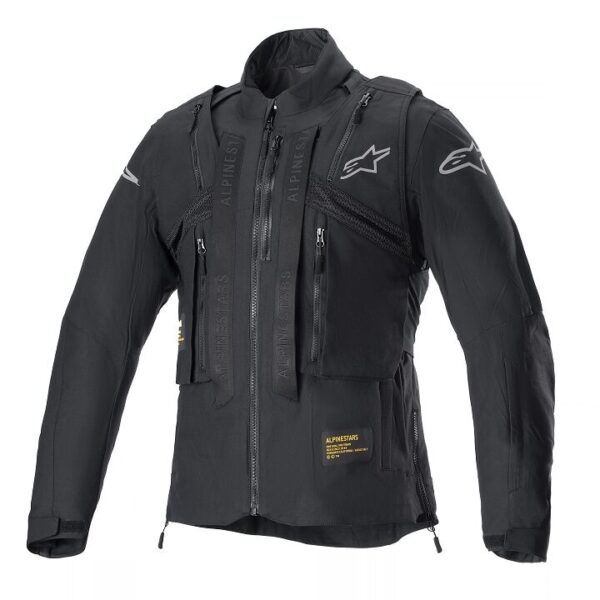JACKET TECHDURA BLK/SILV 3X
