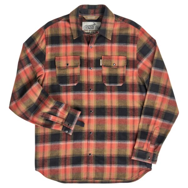 SHIRT FLANNEL HI TEST RUST SM - Image 6