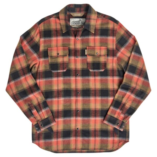 SHIRT FLANNEL HI TEST RUST 2X - Image 2