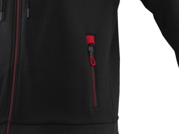 ZIP HOODIE BLACK MEN S - Image 5