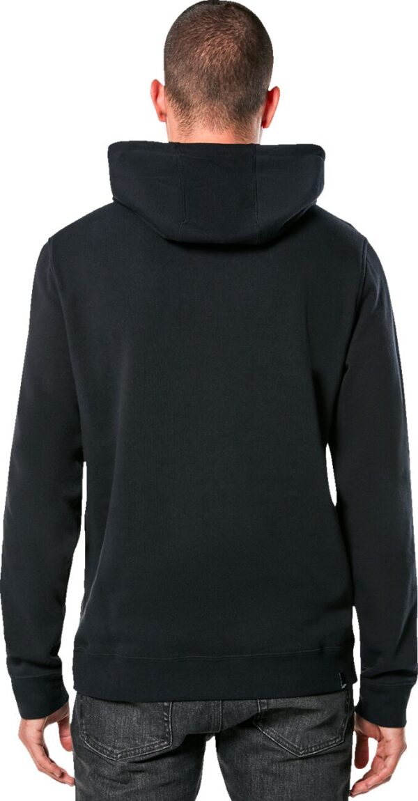 HOODIE RIDE 4.0 P/O BK/RD/WT L - immagine 2