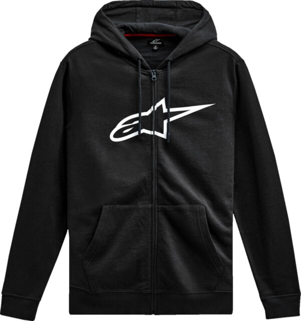 HOODIE ZIP AGELESS V3 BLK/WHT