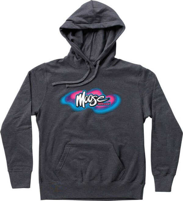 HOODY WOMEN RETRO GY LG